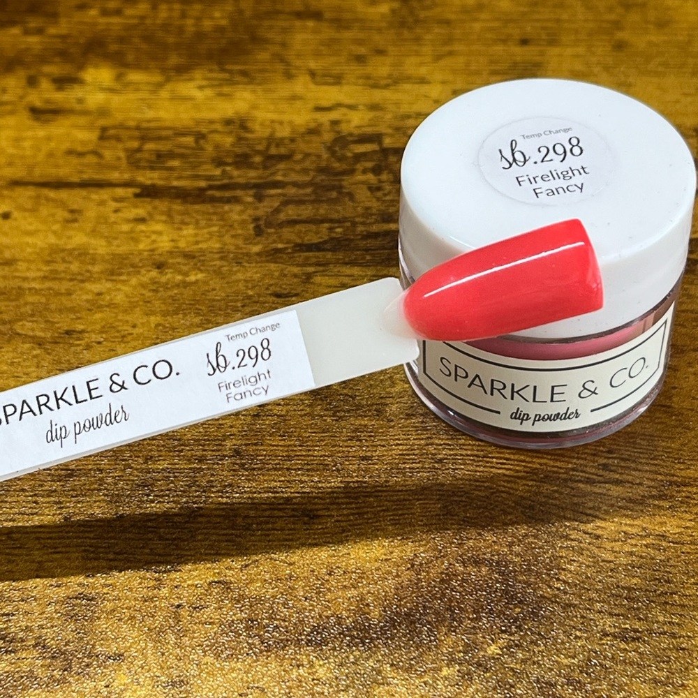 Sparkle & Co. Dip Powder- Firelight Fancy